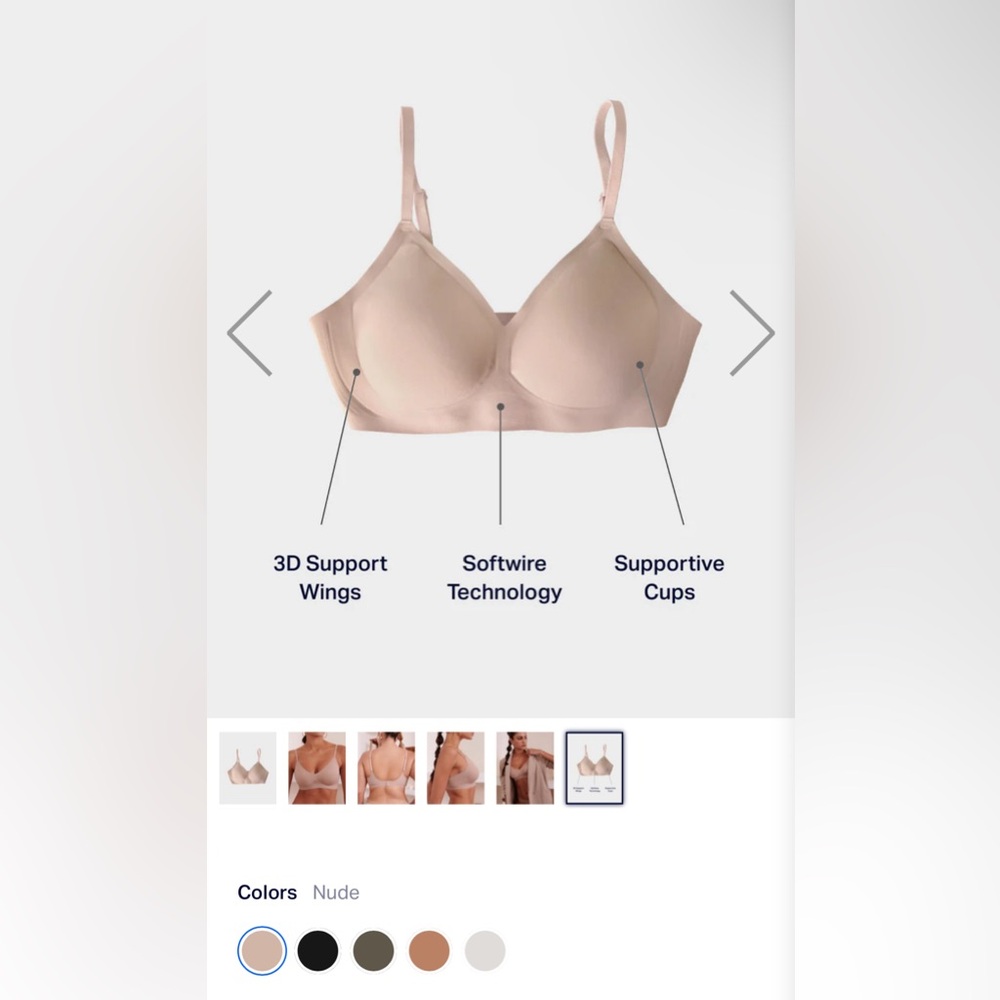 Eby relief bra. Size SDD NWT